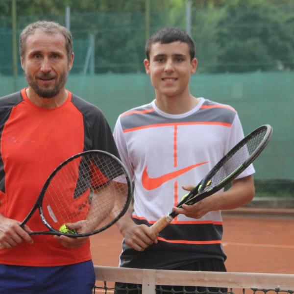 Die Finalisten Franz Mayrhuber und Moris Ahmetasevic